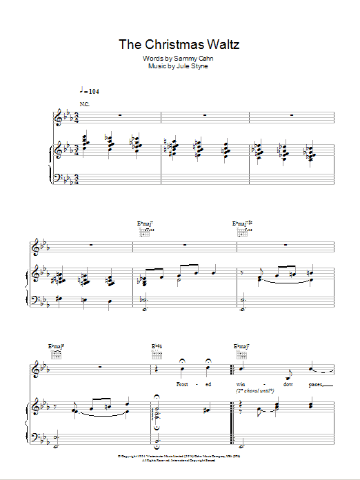 Produktbild zu: The Christmas Waltz
