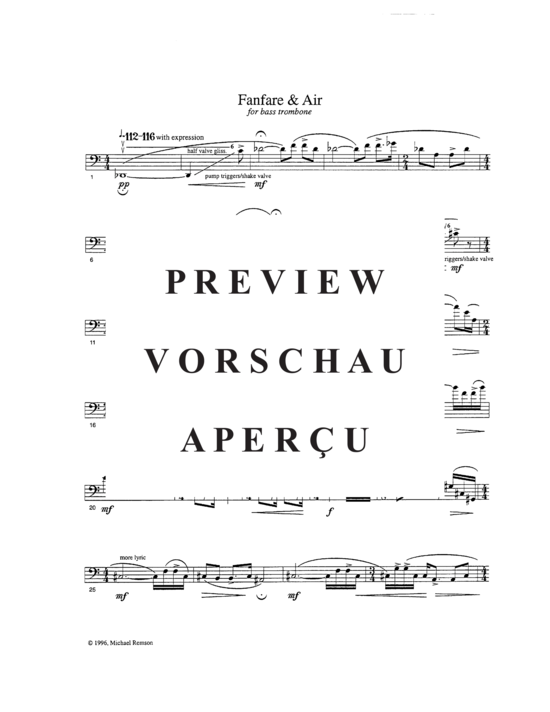 Product gallery: Page 9 of 16 Fanfare and Air , , (Euphonium Solo)