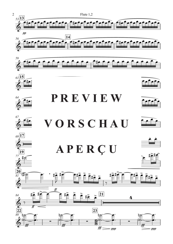 gallery: Sensemaya , , (Blockflöte 1,2)
