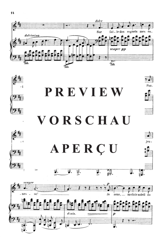 Product gallery: Page 4 of 5 Automne Op.18 No.3, , Medium Voice and Piano