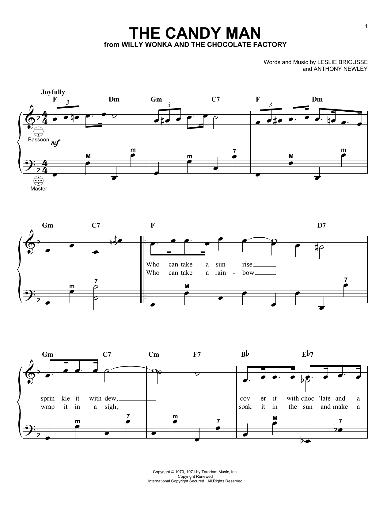 Product gallery: Page 1 of 1 The Candy Man, Sammy Davis Jr.