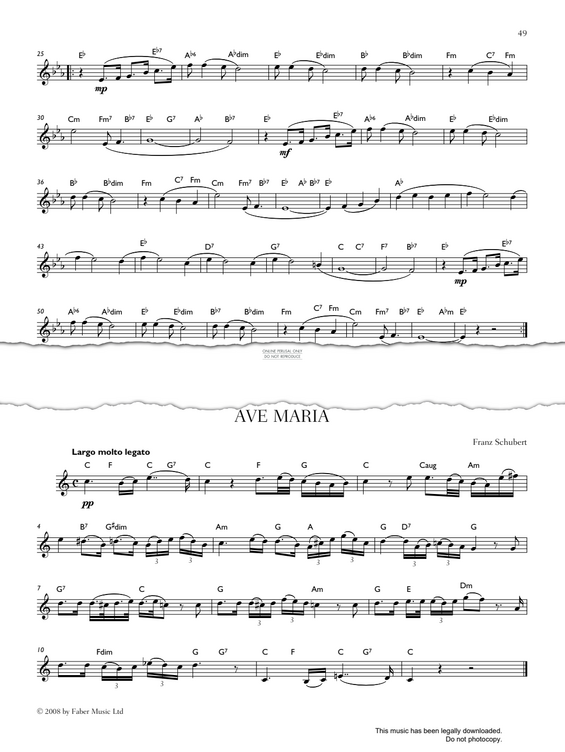 Product gallery: Page 1 of 1 Ave Maria, Franz Schubert