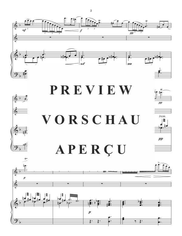 Product gallery: Page 4 of 11 Souvenir du Rigi - Idylle Op. 34, , Flute, French Horn and Piano