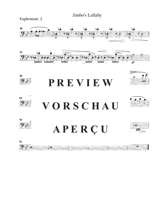 Product gallery: Page 11 of 15 Jimbo´s Lullaby , , (Tuba Quartett EETT)