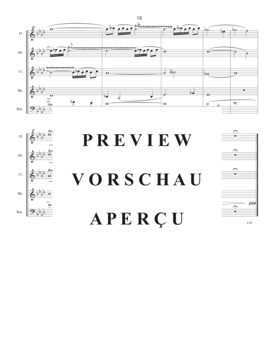 Produktgalerie: Seite 16 von 21 Five Stars , , (Holzbläser Quintett)