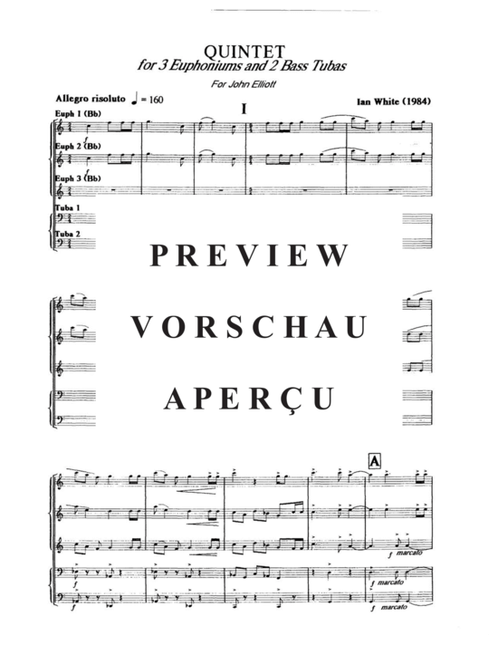 Product gallery: Page 5 of 21 Quintet , , (Tuba Quintet EETTT)