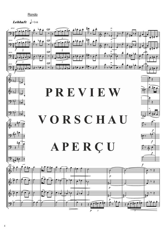 gallery: Introduction und Rondo Op. 120, , Double Bass Quartet