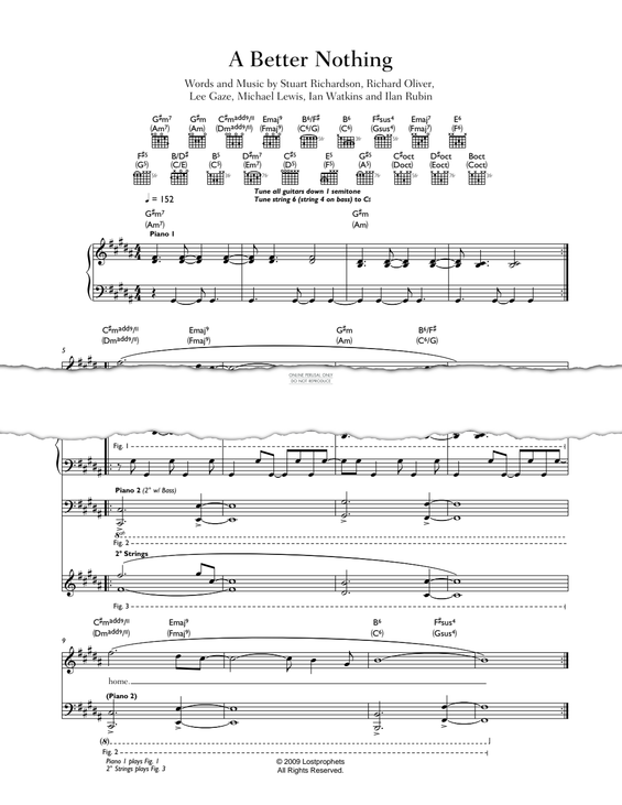 Product gallery: Page 1 of 1 A Better Nothing, Lostprophets