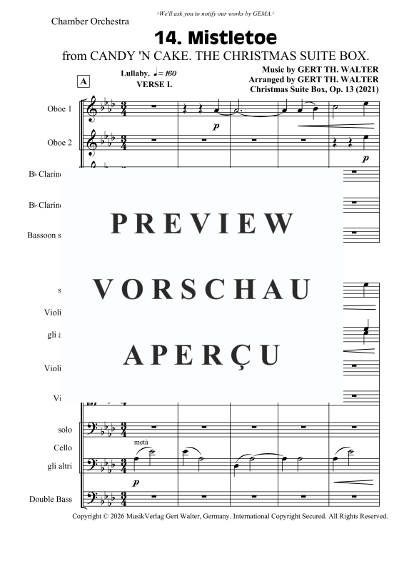 Produktgalerie: Seite 2 von 11 Mistletoe, , Kammer Orchester