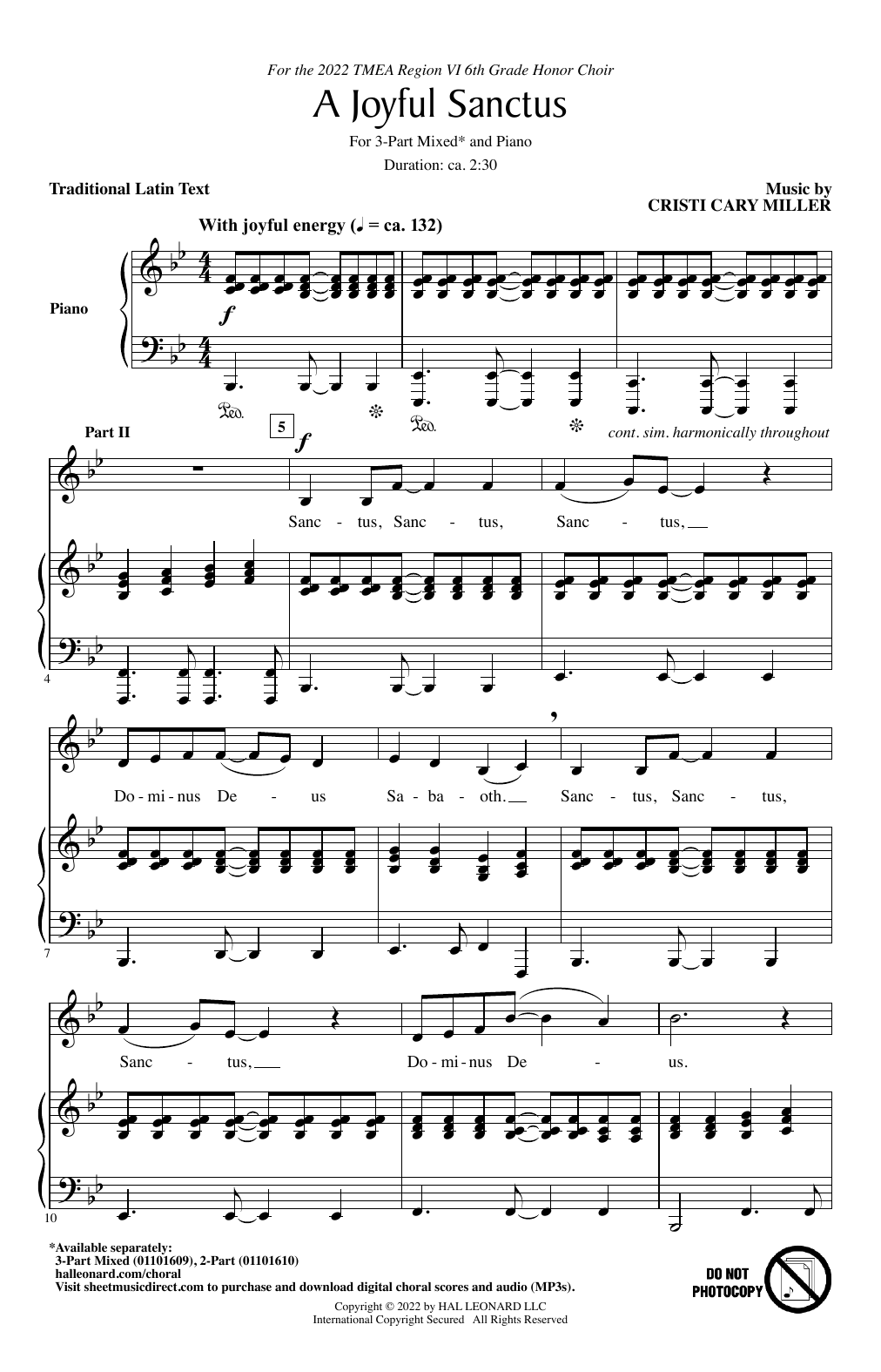 Produktgalerie: Seite 1 von 1 A Joyful Sanctus, Cristi Cary Miller, Chor