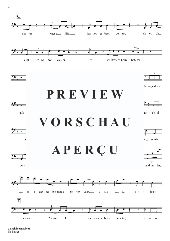 Produktgalerie: Seite 3 von 4 No Matter, Radics, Jack, Violoncello