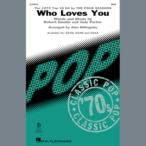 Produktbild zu: Who Loves You (arr. Alan Billingsley)