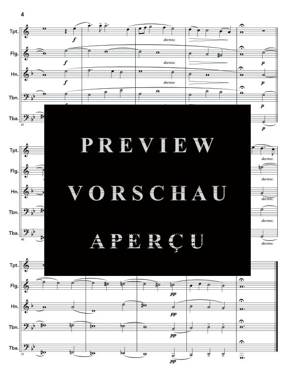 Produktgalerie: Seite 8 von 11 Dido´s Lament, , (Blechbläser Quintett)