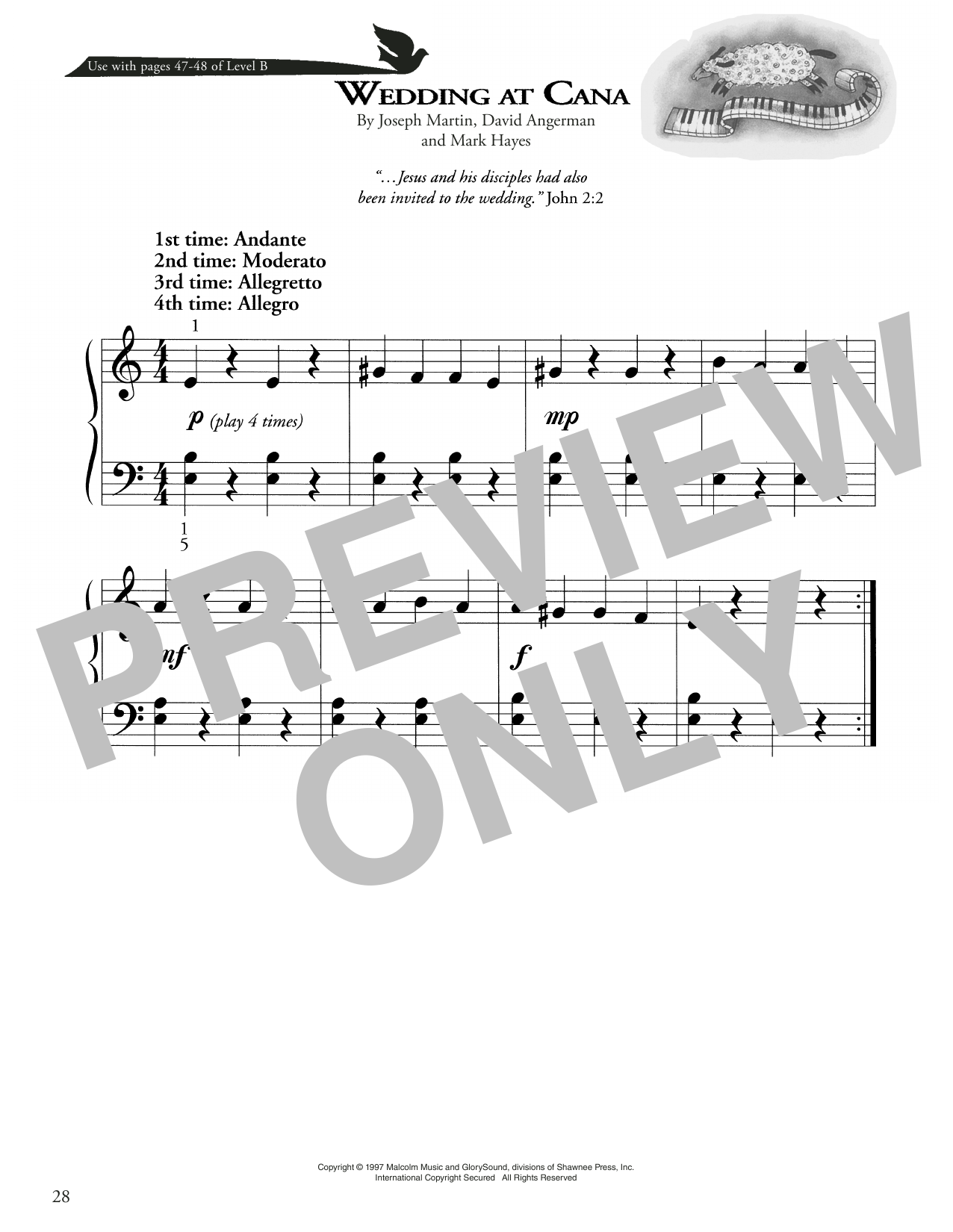 Produktbild zu: Wedding At Cana