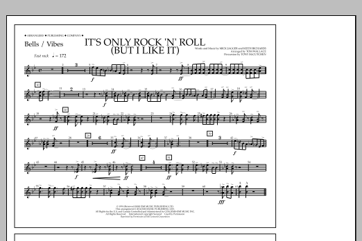 Produktgalerie: Seite 1 von 1 It's Only Rock 'n' Roll (But I Like It) - Bells/Vibes, Tom Wallace, Ensemble