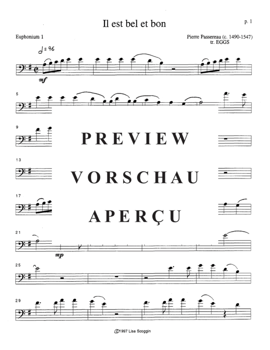 Product gallery: Page 8 of 15 Il est bel et bon , , (Tuba Quartett EETT)