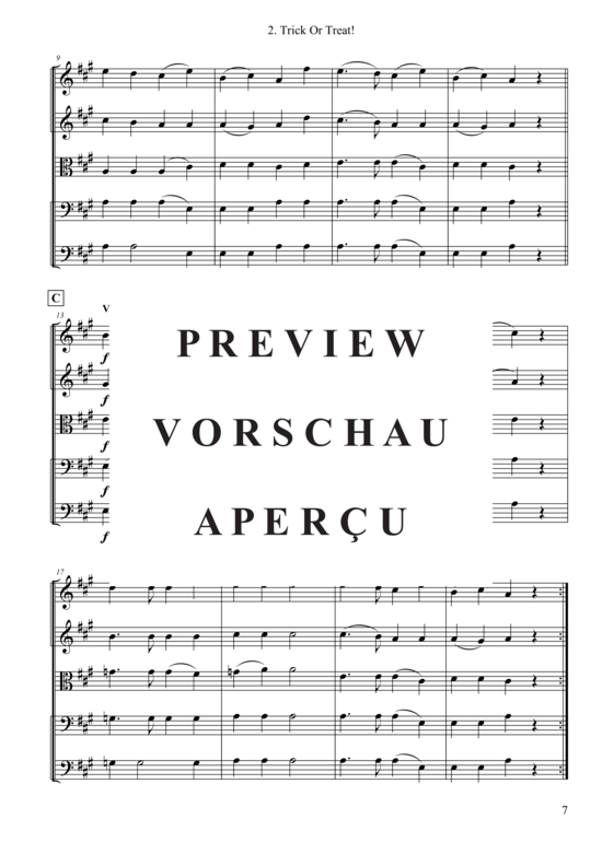 gallery: Trick Or Treat! , , (Streicher Quintett)