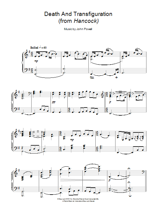Product gallery: Page 1 of 1 Death And Transfiguration, John Powell