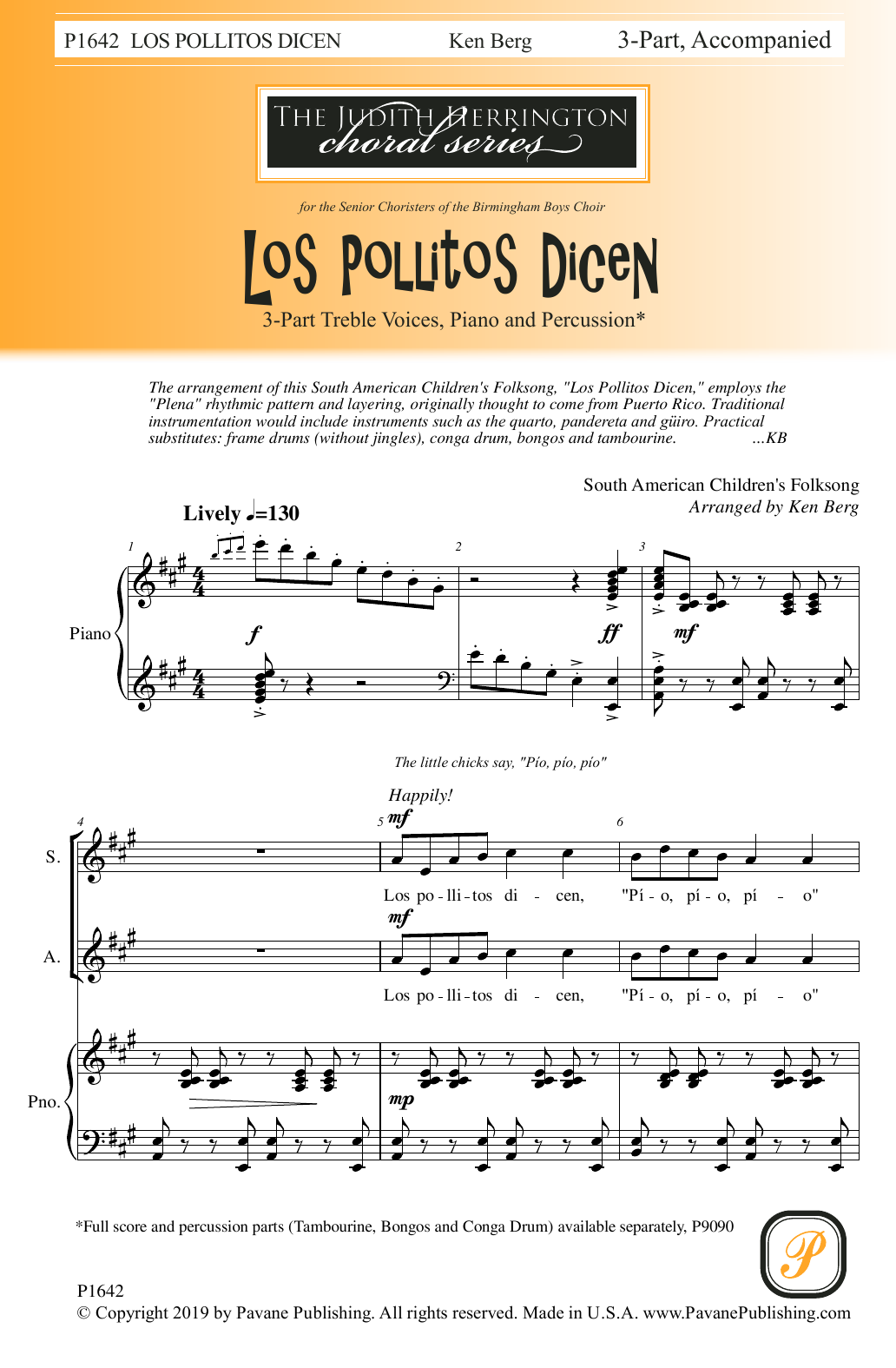 Produktbild zu: Los Pollitos Dicen (Ken Berg)