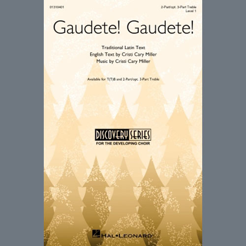 cover: Gaudete! Gaudete!, Cristi Cary Miller
