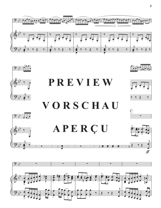 Product gallery: Page 7 of 21 Fantasy and Variations on the Carnival of Venice , , (tuba + piano)