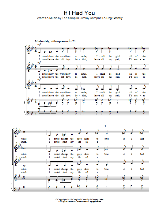 Produktgalerie: Seite 1 von 1 If I Had You, Frank Sinatra, Chor