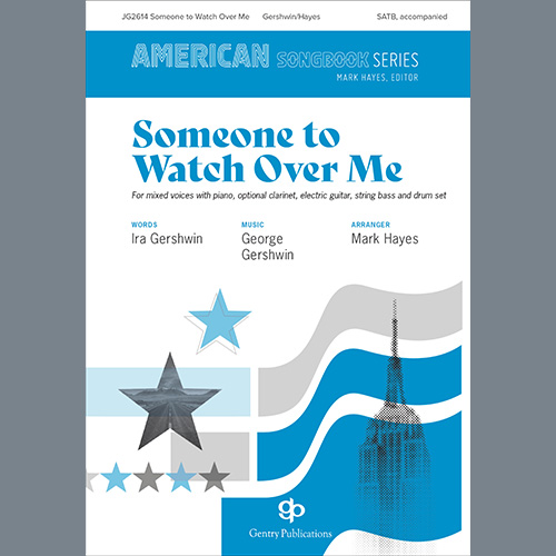 Product picture to: Someone to Watch Over Me (arr. Mark Hayes)