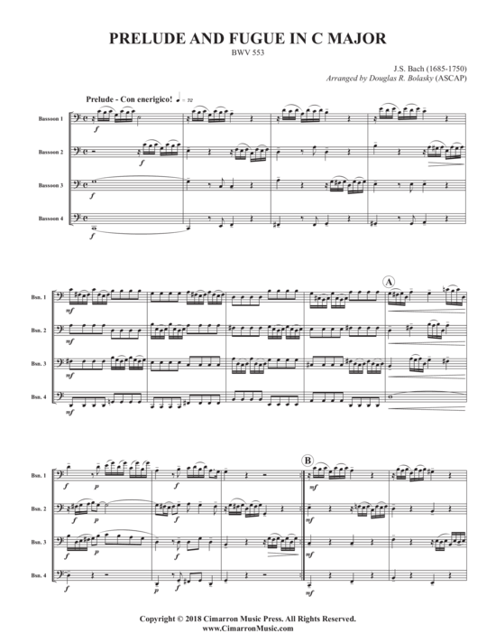 Prelude and Fugue in C Major 