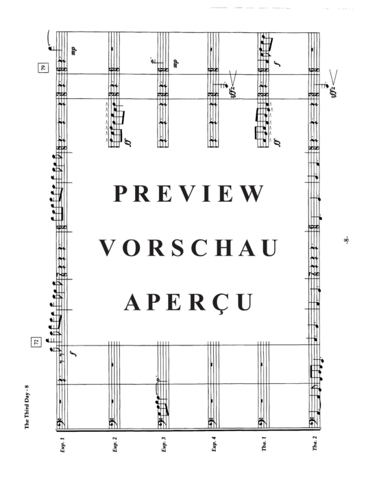 Produktgalerie: Seite 10 von 21 The Third Day , , (Tuba Ensemble EEEETT)