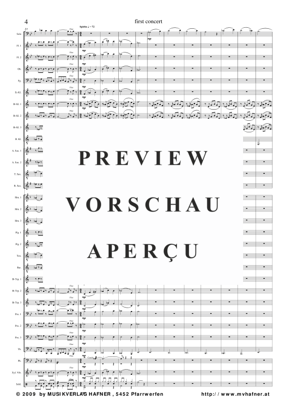 Product gallery: Page 9 of 11 first concert, , (Youth wind orchestra)