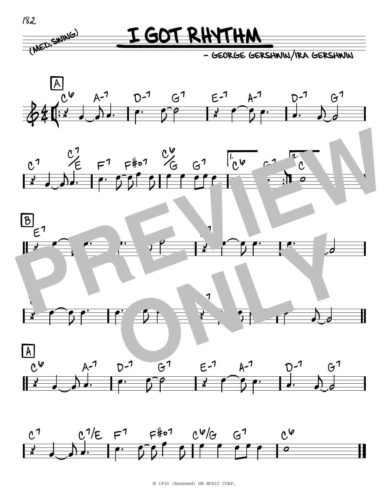 Product picture to: I Got Rhythm
