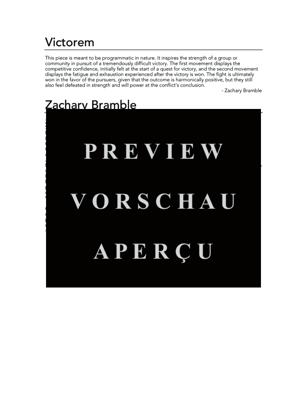 Produktgalerie: Seite 4 von 11 Victorem, , (Blechbläser Quintett)