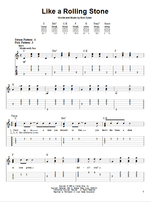 Produktbild zu: Like A Rolling Stone