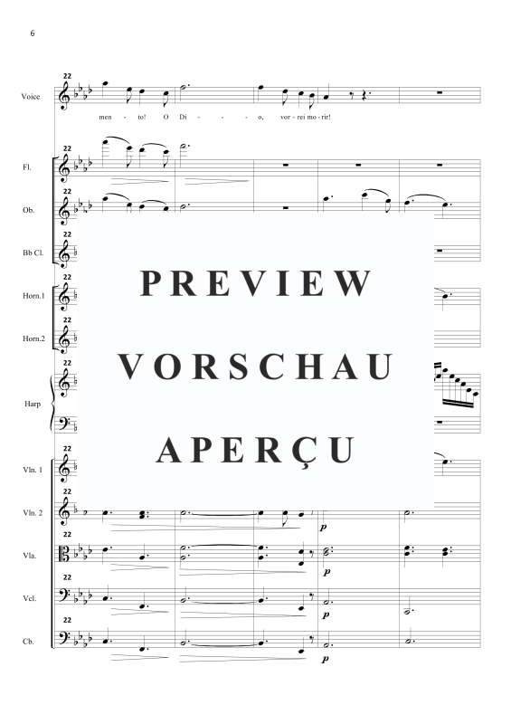 Produktgalerie: Seite 9 von 11 O mio babbino caro, , Sopran Solo und kleines Orchester