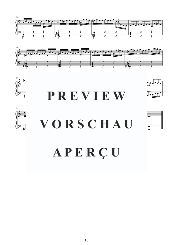 Product gallery: Page 11 of 11 Fantasia and Fugue in A minor BWV 944, , Solo Piano
