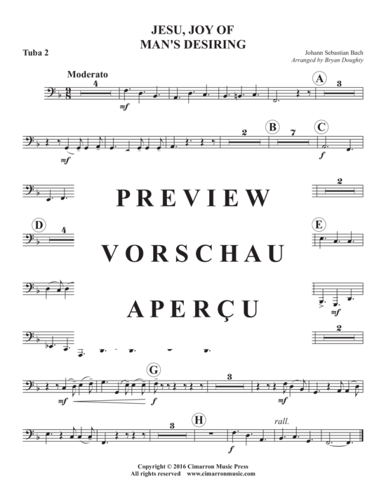 Product gallery: Page 18 of 20 Jesus, meine Freude (Jesu Joy of Man´s Desiring) , ,  (Tuba Ensemble EEEETTTT)