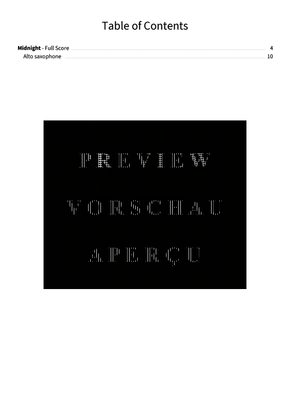 Produktgalerie: Seite 5 von 11 Midnight - Gentle Melodies for Weddings, Church, and Other Occasions, , Altsaxophon und Klavier