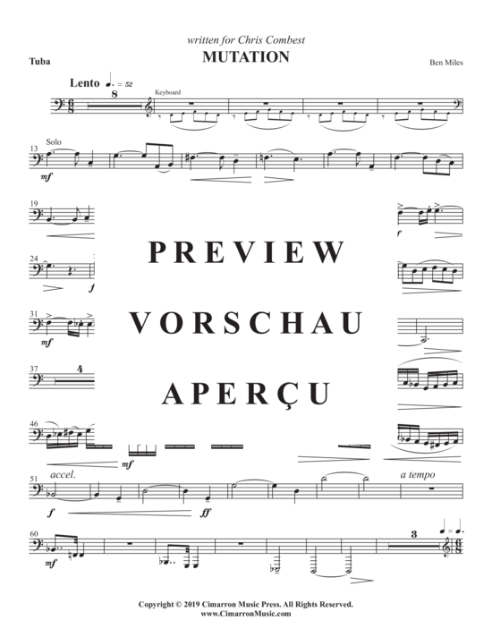 Product gallery: Page 3 of 6 Mutation , , (Tuba Solo CD)
