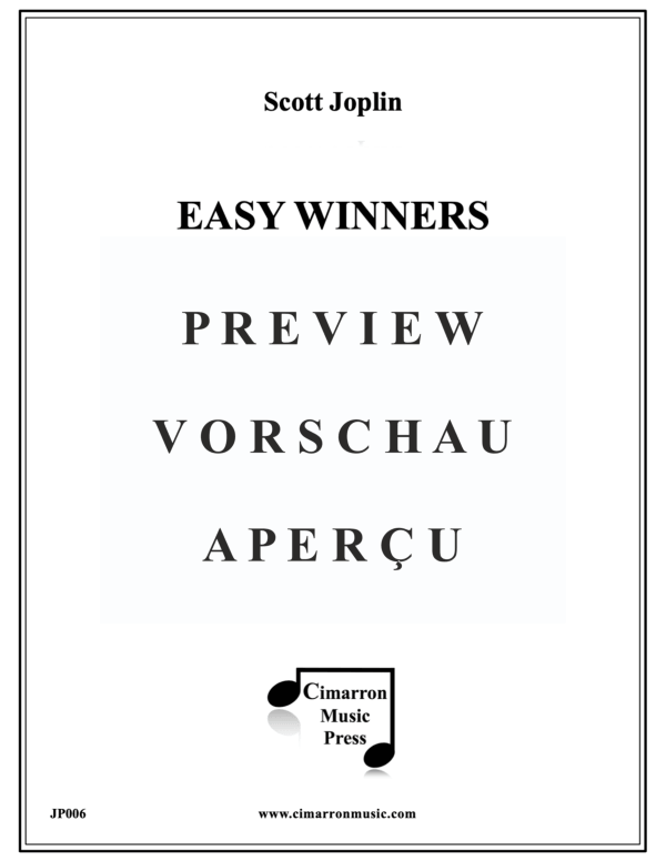 Produktgalerie: Seite 2 von 11 Easy Winners, , Blechbläser Quintett