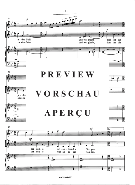 Product gallery: Page 8 of 15 Eilt nach Bethlehem , , (mixed choir, flute solo, organ)