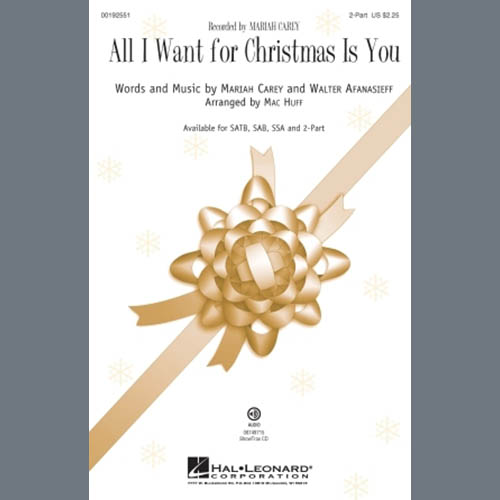 cover: All I Want For Christmas Is You (arr. Mac Huff), Mariah Carey