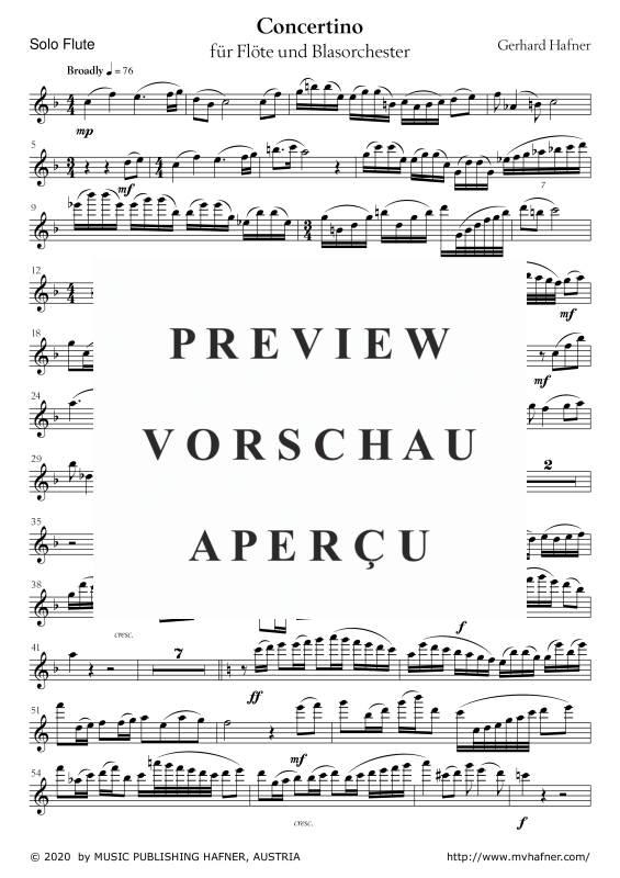 Product gallery: Page 4 of 11 Concertino, , (flute and piano)