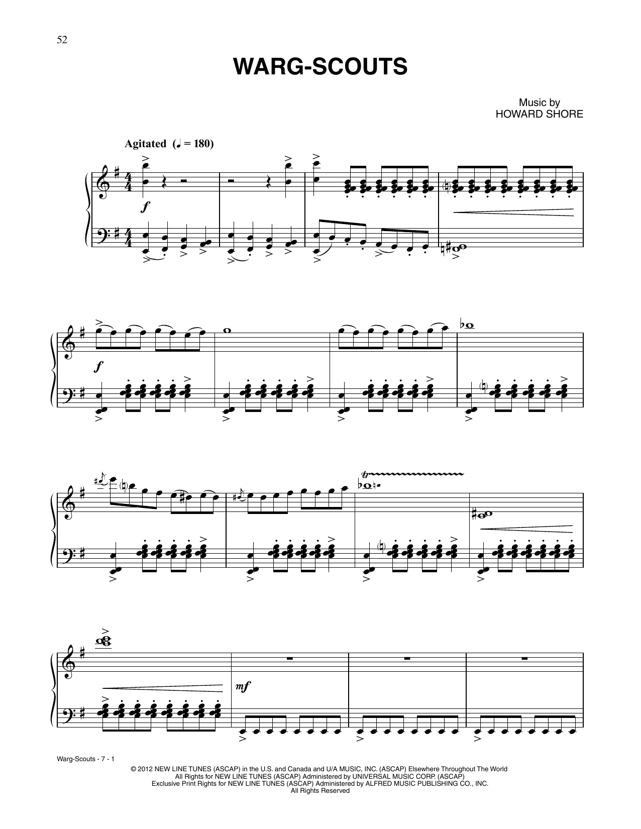 Produktbild zu: Warg-Scouts (from The Hobbit: An Unexpected Journey)