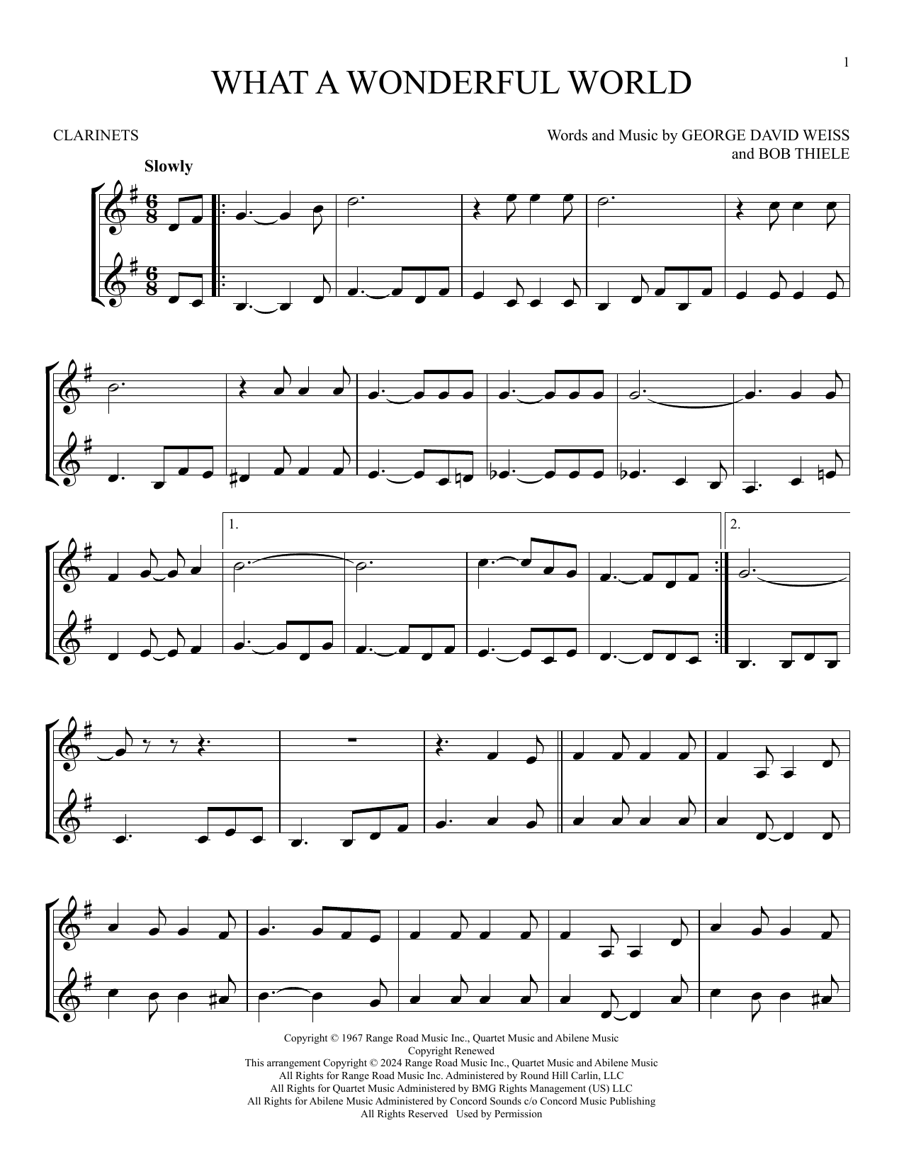 Product gallery: Page 1 of 1 What A Wonderful World, Louis Armstrong