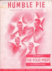 cover: Humble Pie, The Four Preps, Gesang, Gitarre, Klavier