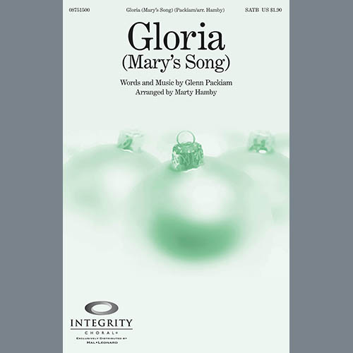 cover: Gloria (Mary's Song), Marty Hamby, Chor
