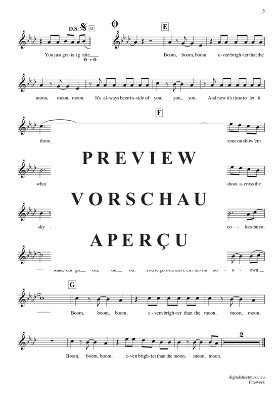 Product gallery: Page 4 of 4 Firework , Perry, Katy, (recorder)