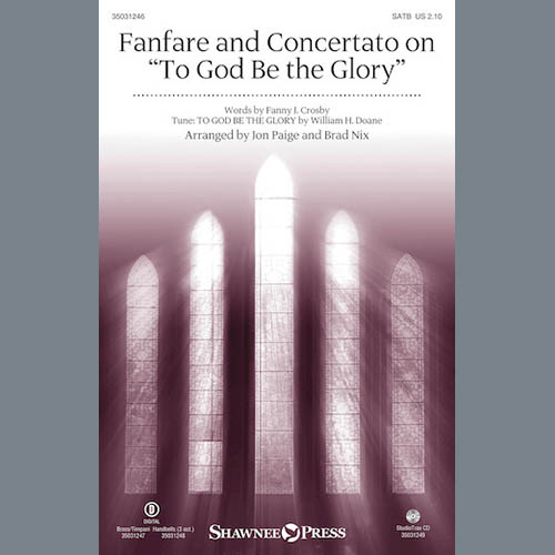 cover: Fanfare And Concertato On "To God Be The Glory", Brad Nix