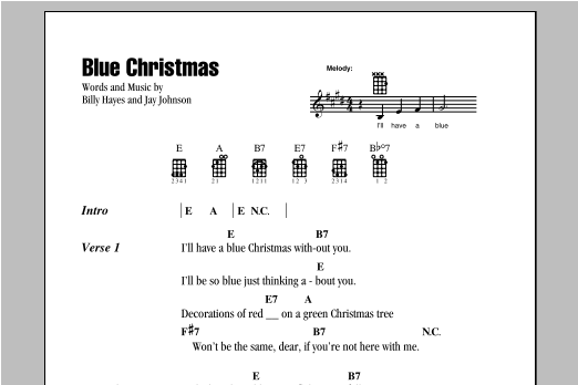 Product gallery: Page 1 of 1 Blue Christmas, Elvis Presley