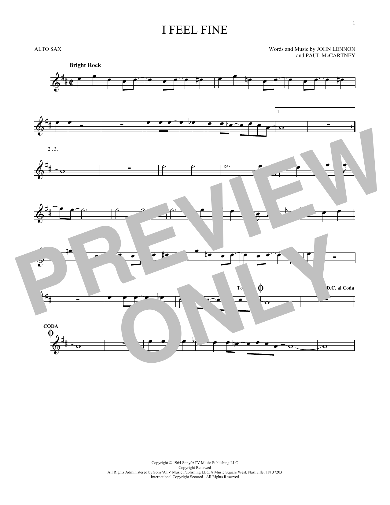 Product gallery: Page 1 of 1 I Feel Fine, The Beatles